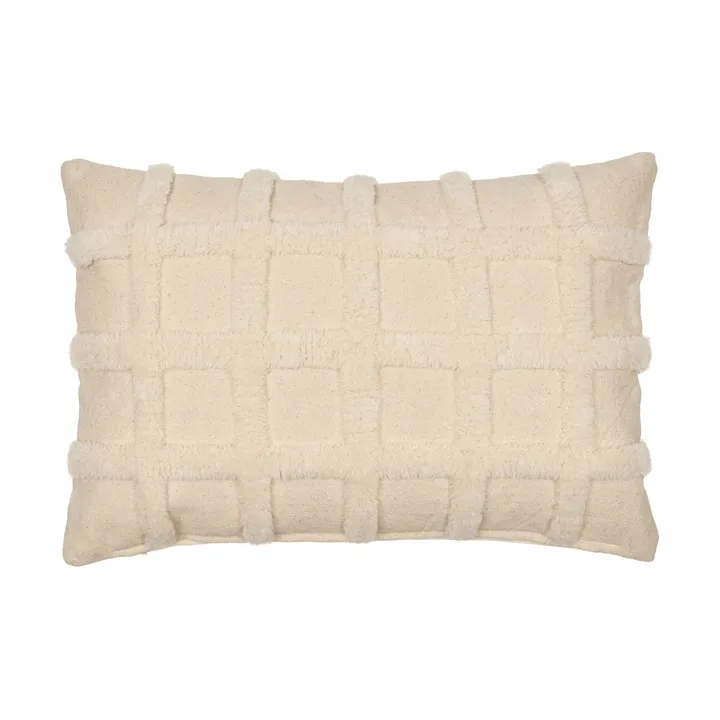 Norte grid pute - Off white, 40x60 cm - Ferm Living