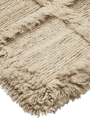 Norte grid teppe - Natural, 160x235 cm - Ferm Living