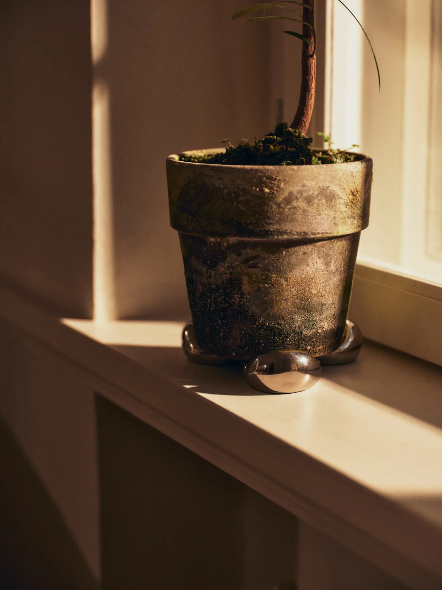 Nube føtter til potte 4-pk, Silver Ferm Living