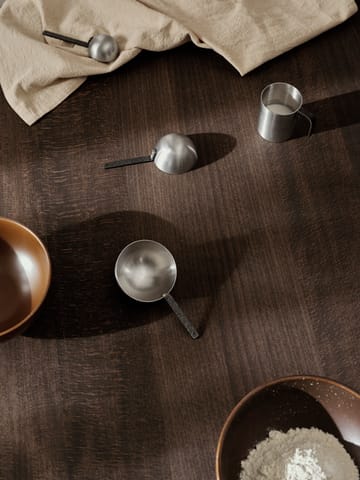 Obra Measuring Spoons matsett 3 deler - Stainless Steel - Ferm Living