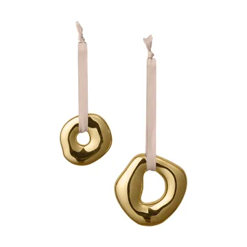 Orrith dekorasjonsanheng 2 deler - Messingfinish - Ferm Living