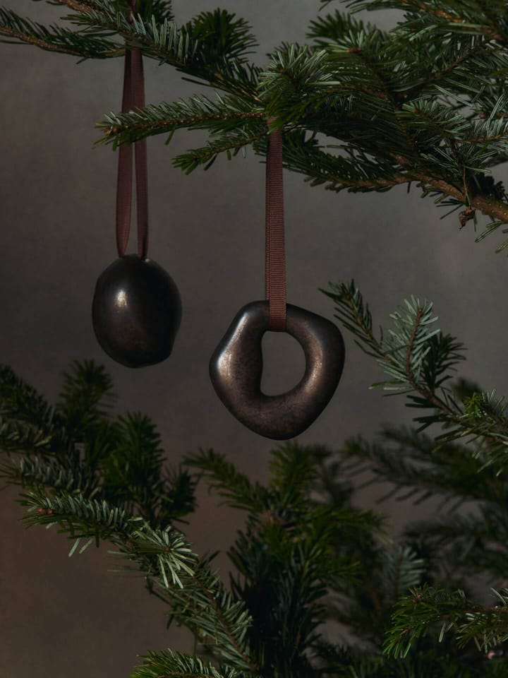 Orrith dekorasjonsheng 2 deler, Rustic Bronze Ferm Living