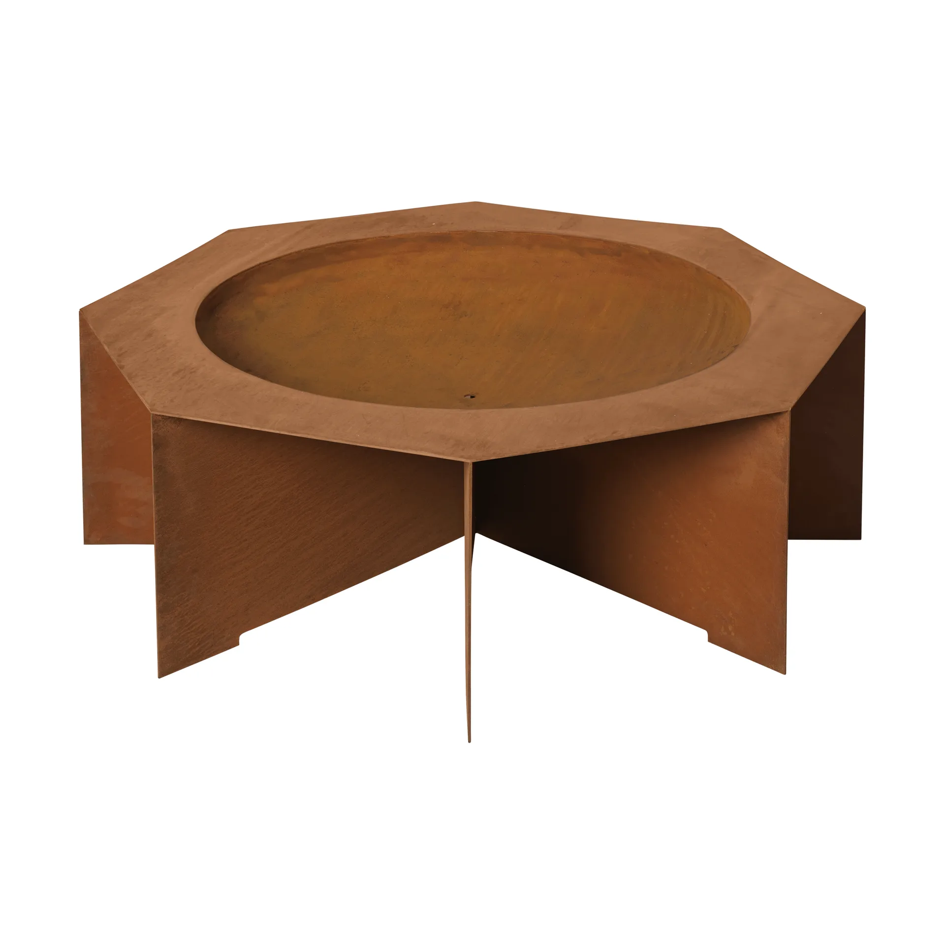 Otto fire pit peis, Rust, Ø85,5x29 cm Ferm Living