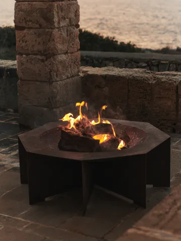 Otto fire pit peis - Rust, Ø85,5x29 cm - Ferm Living