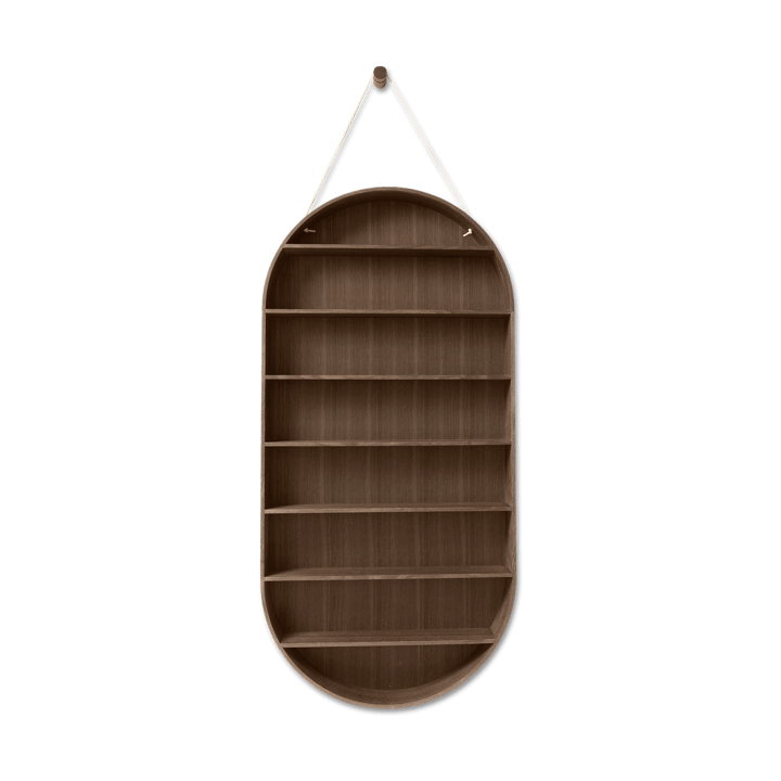 Oval Dorm hylle - Smoked oak - Ferm Living