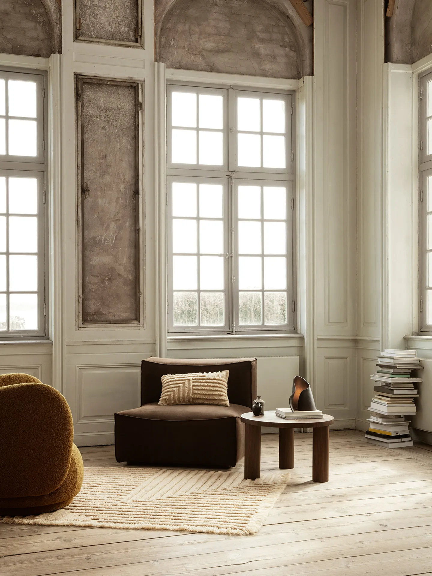 Oyster bordlampe, Black Ferm Living