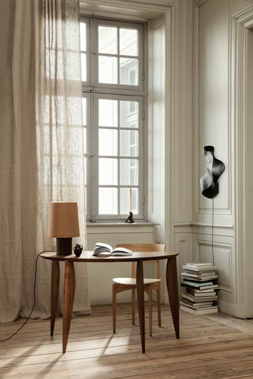 Oyster vegglampe - Black - Ferm Living