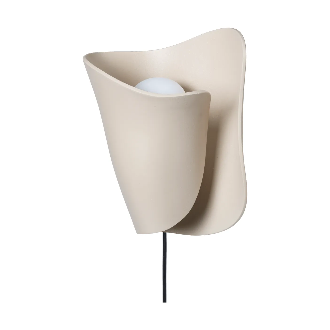Oyster wall sconce vegglampe, Light cashmere Ferm Living