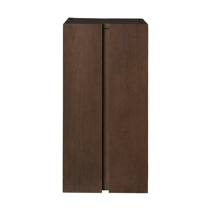 Parcel pidestall - Dark stained, 30x30x60 cm - Ferm Living