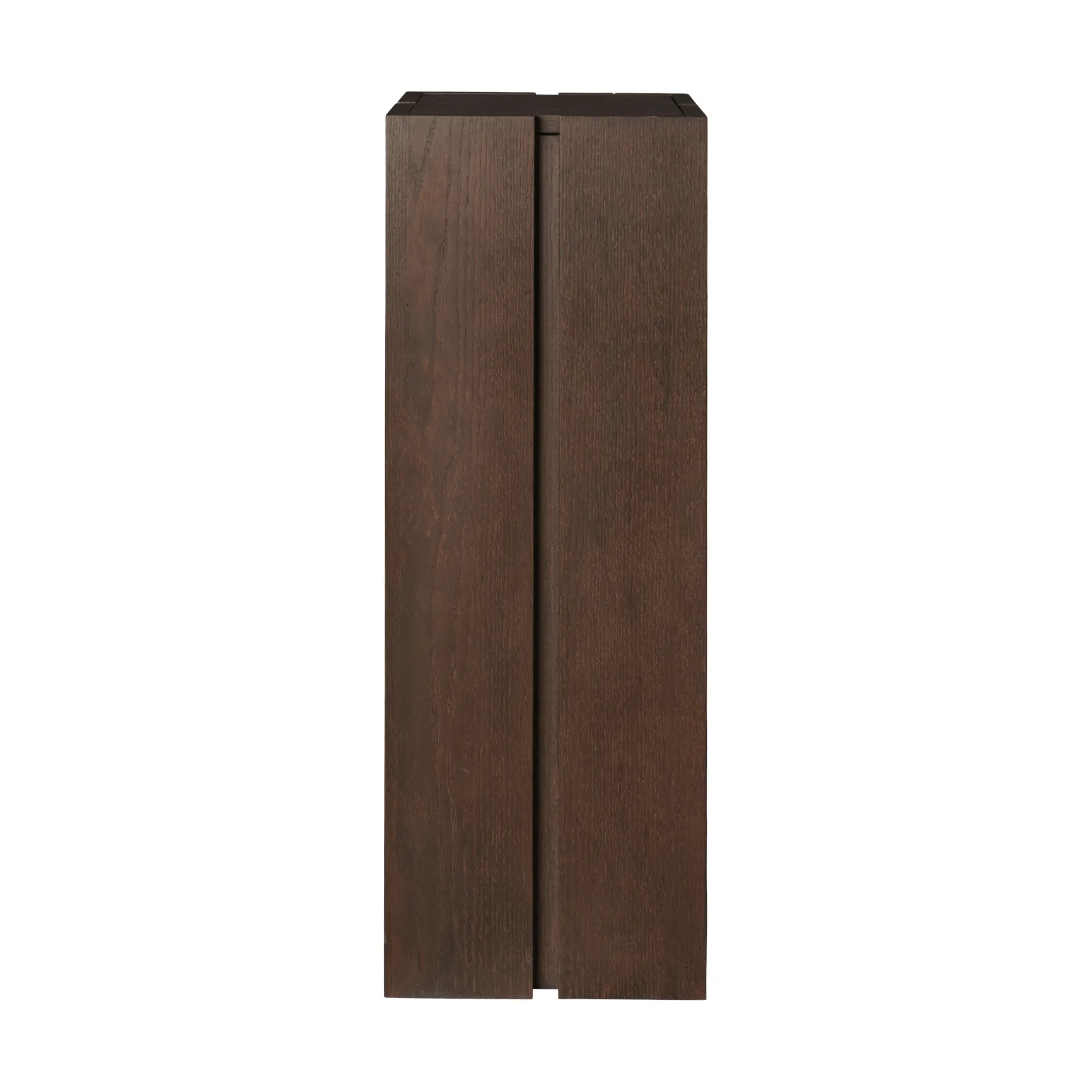 Parcel pidestall, Dark stained, 30x30x90 cm Ferm Living