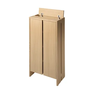 Parcel skap - Natural oak, 55x30x110 cm - Ferm Living