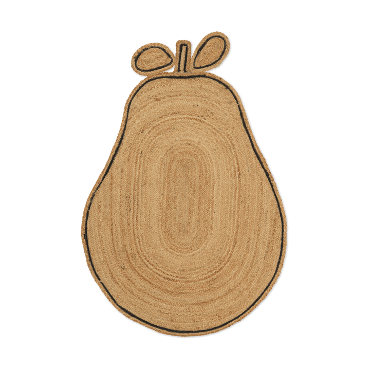 Pear braided juteteppe - Natural - Ferm Living