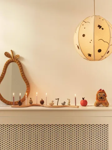 Pear braided speil - Natural - Ferm Living