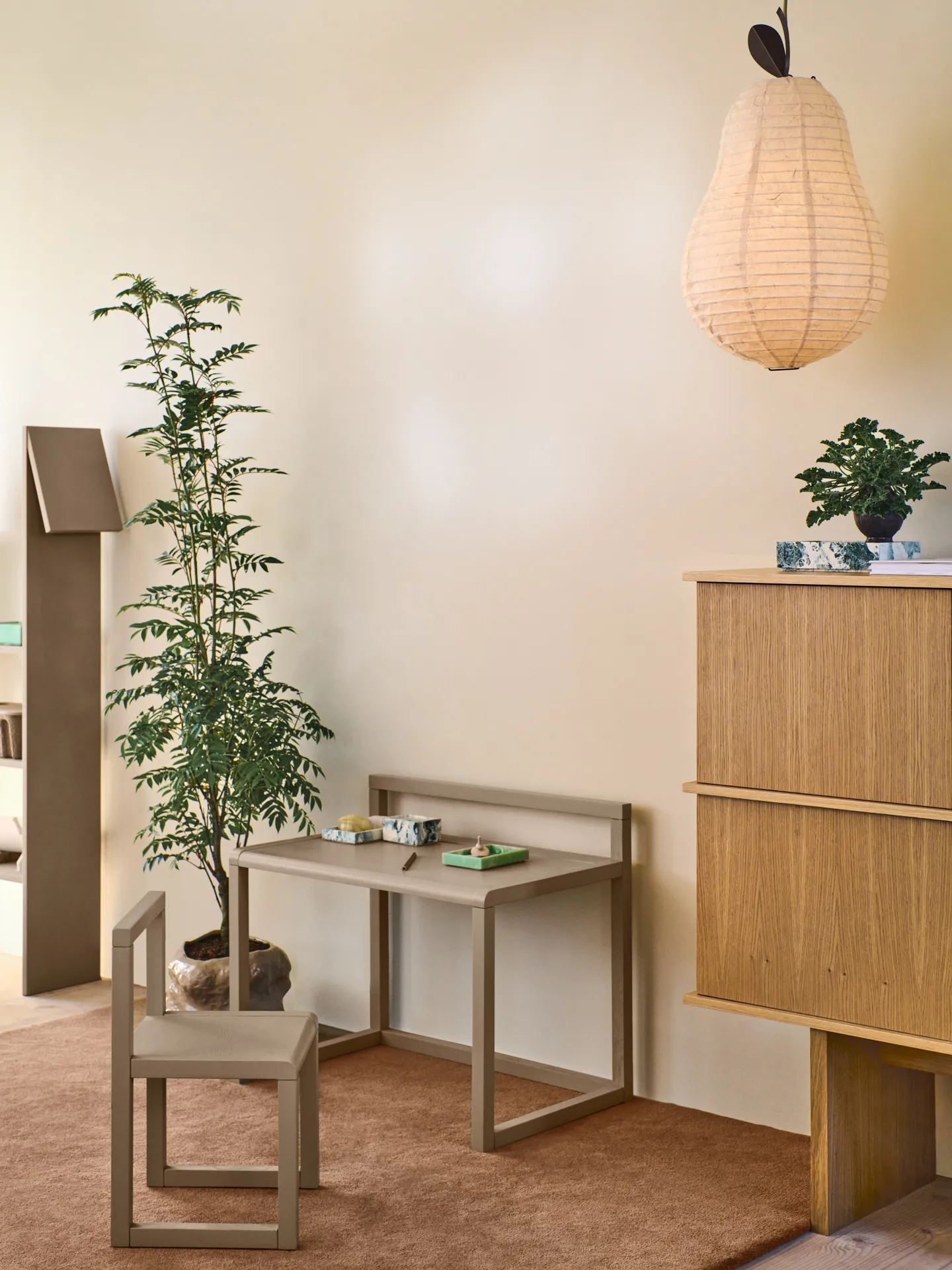 Pear lampeskjerm, Natural Ferm Living