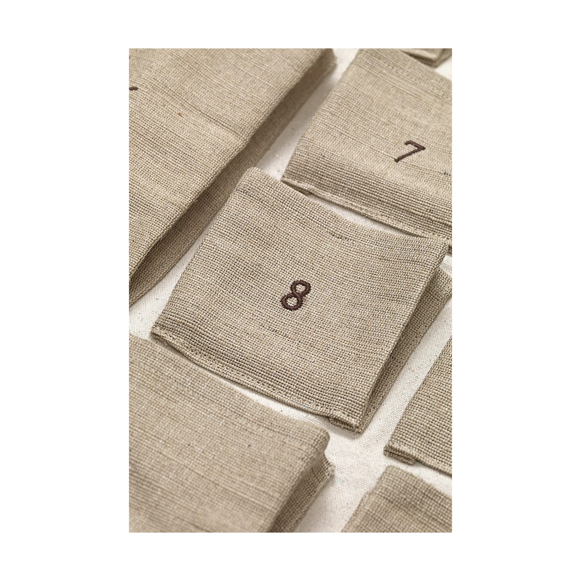 Pine julekalender, Maxi 90 x 125 cm Ferm Living