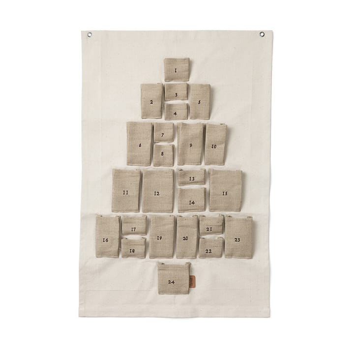 Pine julekalender - Mini 50 x 69 cm - Ferm Living