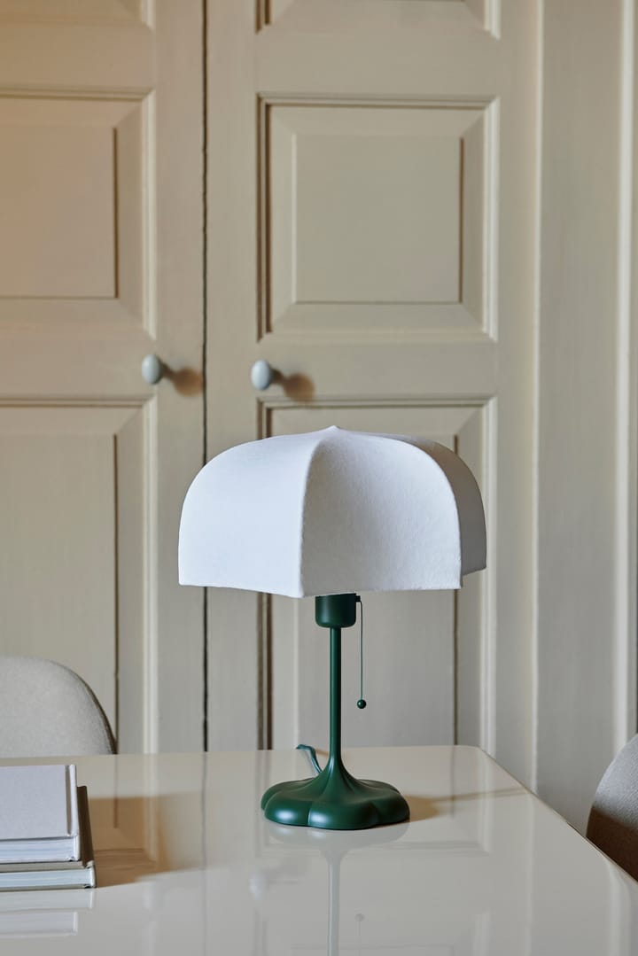 Poem bordlampe Ø 30 x 42 cm, White-grass green Ferm Living