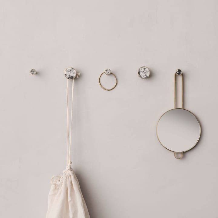 Poise lommespeil, messing Ferm Living