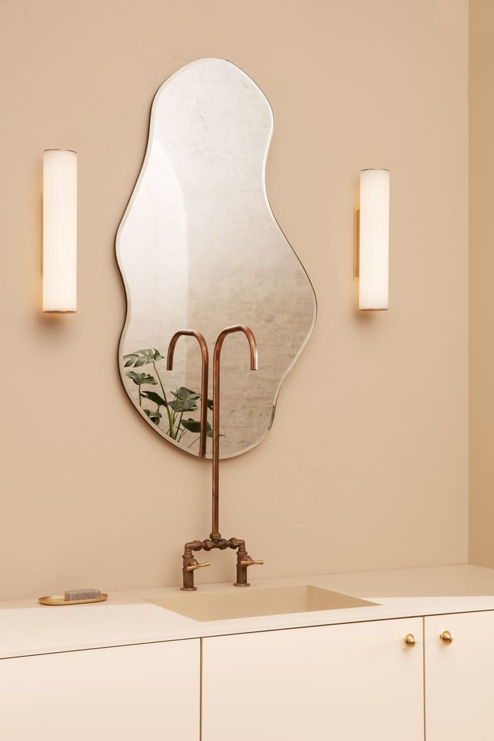 Pond speil large, Dark chrome Ferm Living