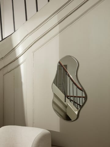 Pond speil large - Dark chrome - Ferm Living