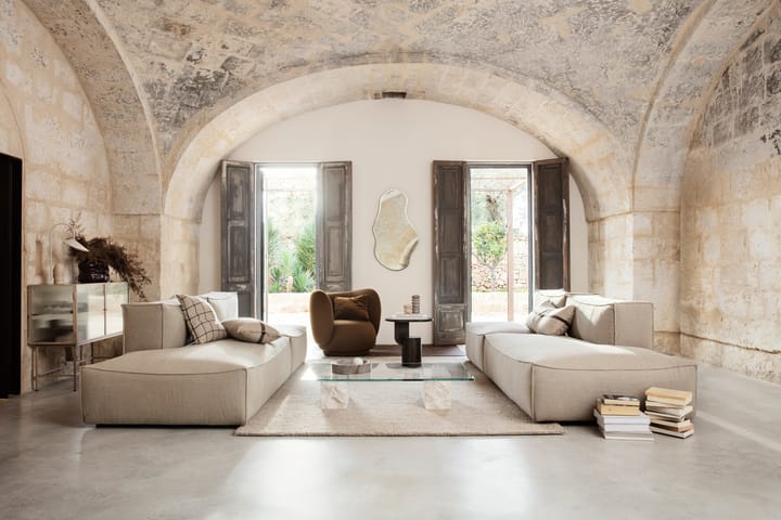 Pond speil large, Dark chrome Ferm Living