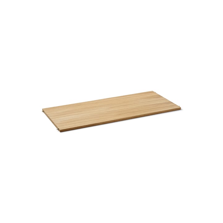 Punctual Perforated hylle 90 cm - oak oiled, cashmere - Ferm Living