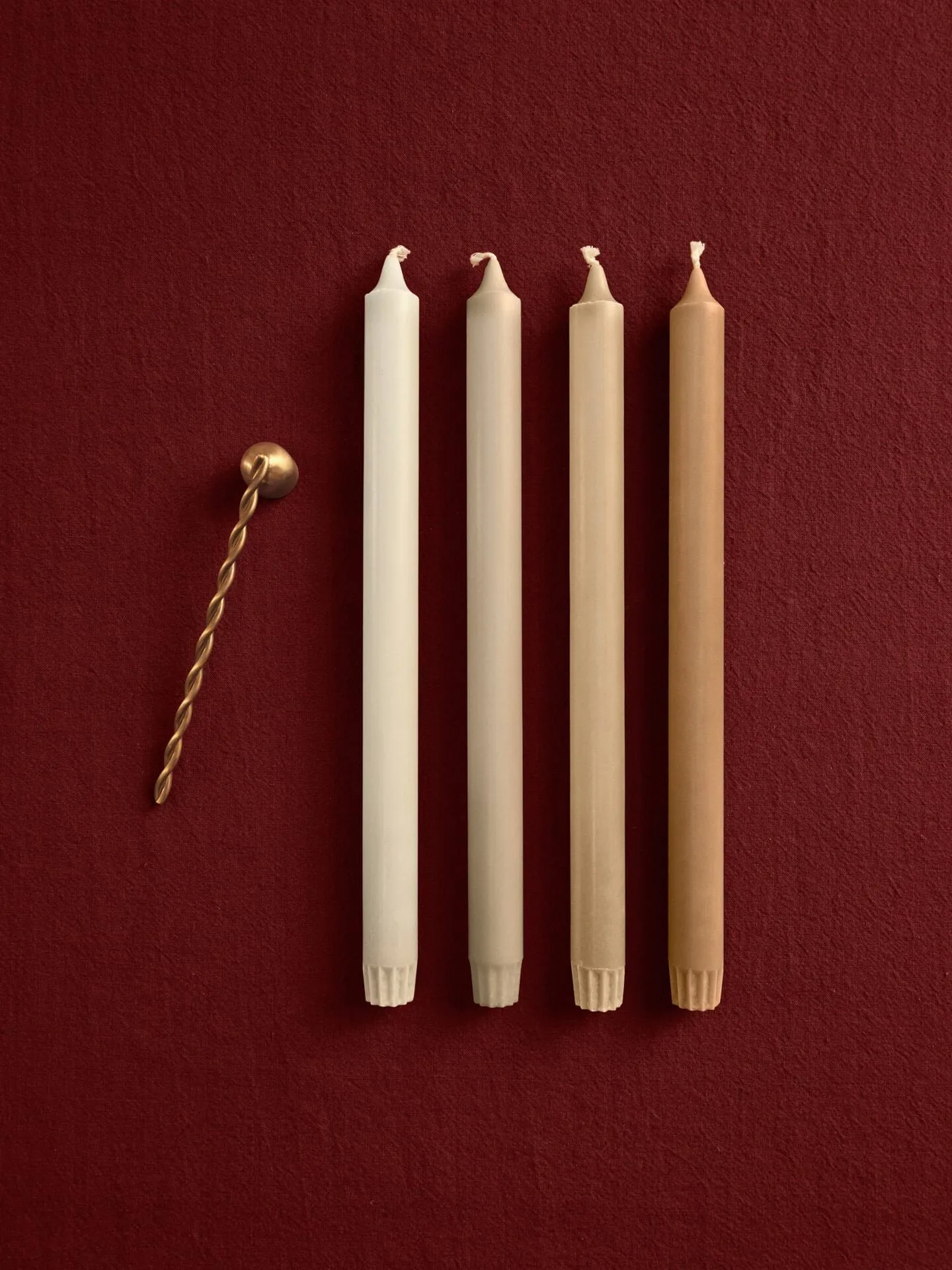 Pure candles 4-pakning, Faded Ferm Living