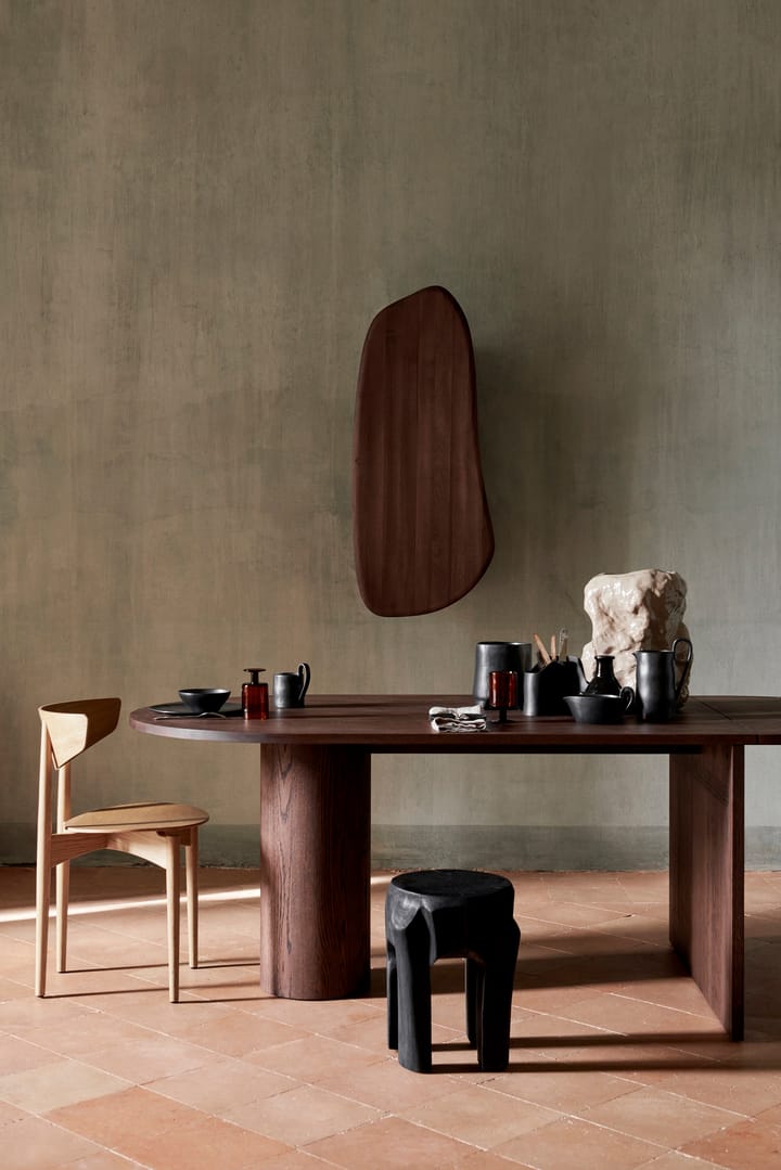 Pylo spisebord 210 x 100 x 74 cm, Dark stained oak Ferm Living
