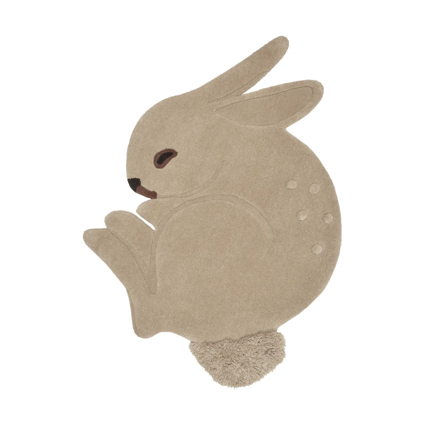 Rabbit tuftet teppe, Cashmere, 88x120 cm Ferm Living
