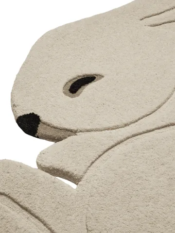 Rabbit tuftet teppe - Off-white, 88x120 cm - Ferm Living