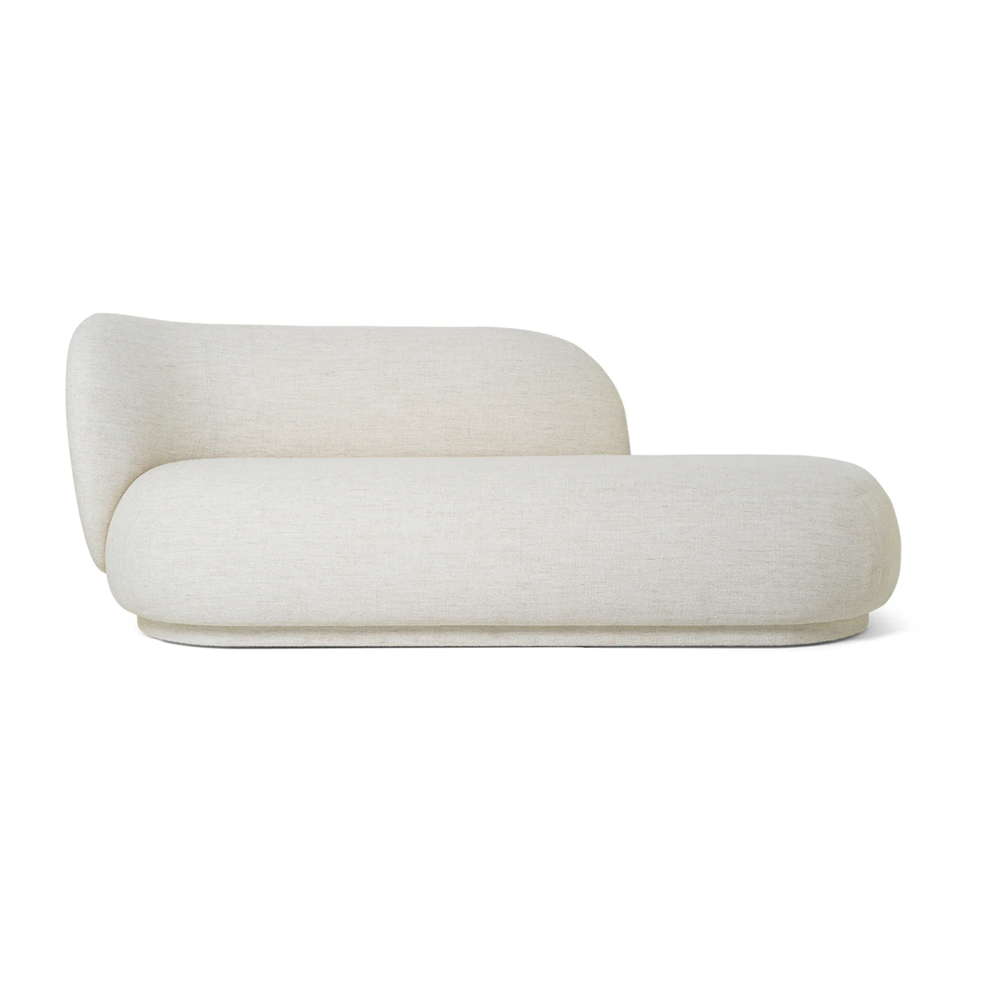 Rico divan bouclé venstre, Offwhite Ferm Living