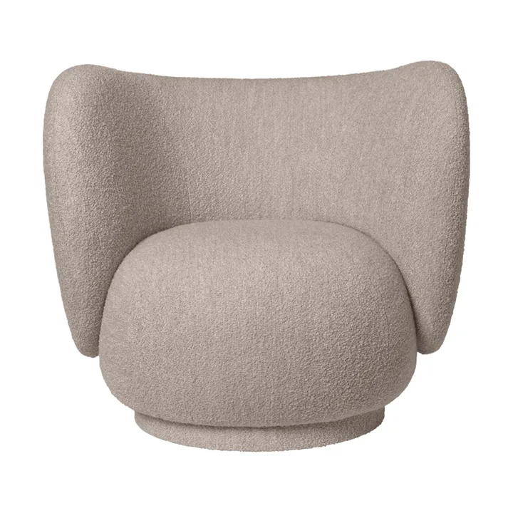 Rico kids lounge chair lenestol - Natural - Ferm Living