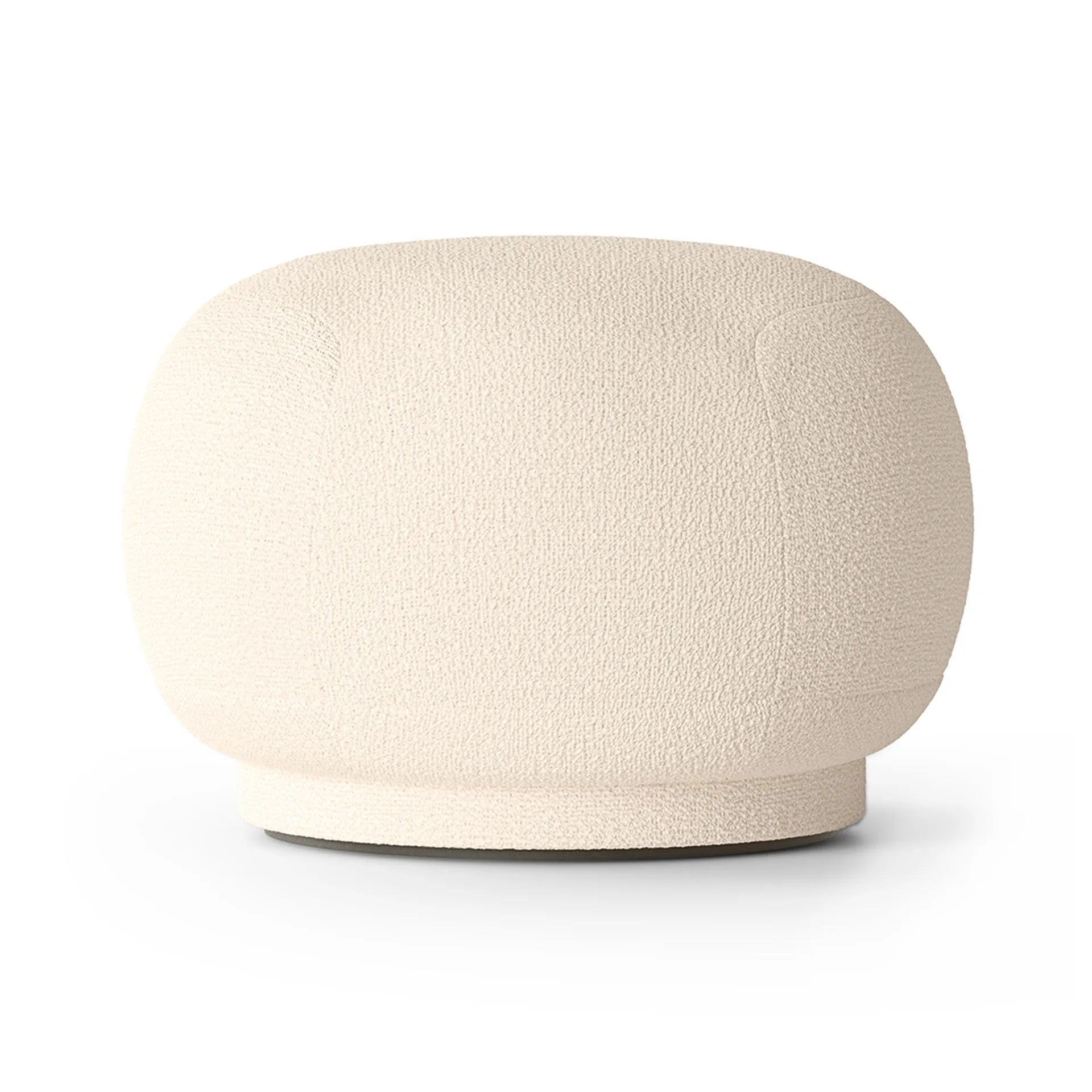 Rico pouf puff, Wool bouclé offwhite Ferm Living