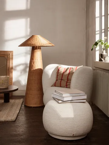 Rico Pouf sittepuff - Bouclé offwhite - Ferm Living