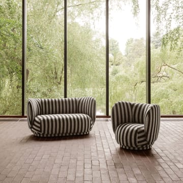 Rico sofa 2-seter - Louisiana sand black - Ferm Living
