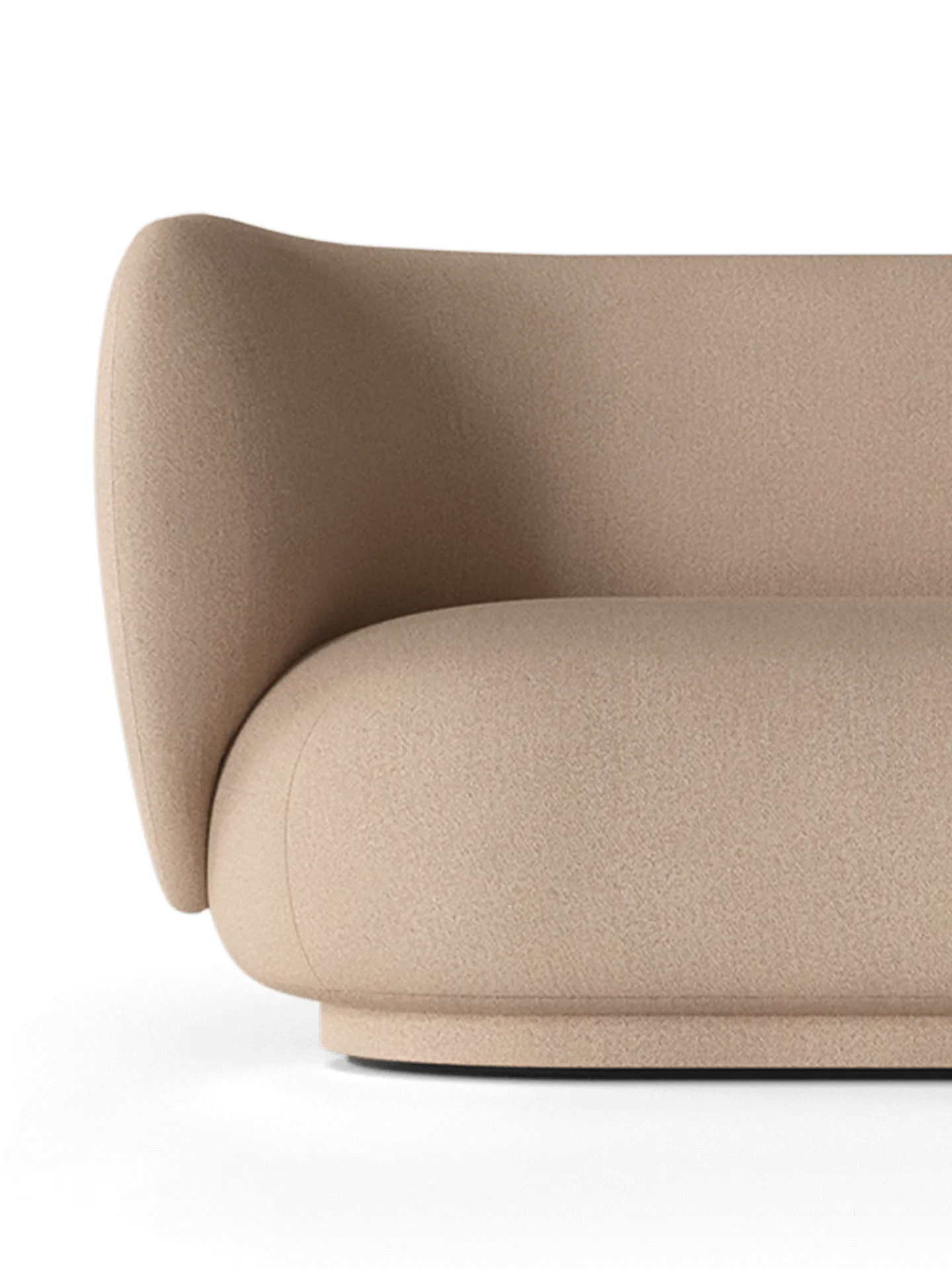Rico sofa 4-seter, Brushed sand Ferm Living