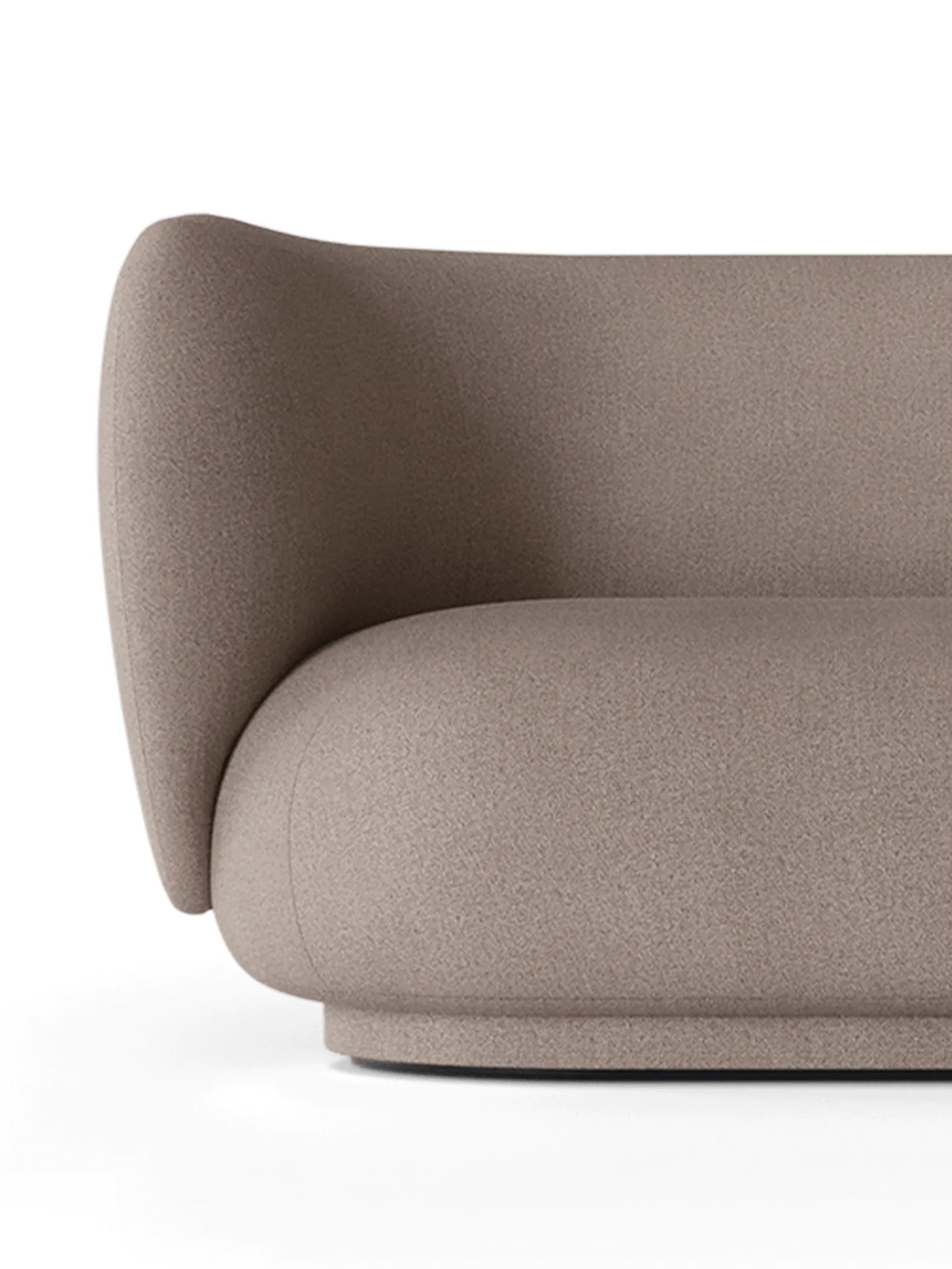 Rico sofa 4-seter, Brushed warm grey Ferm Living