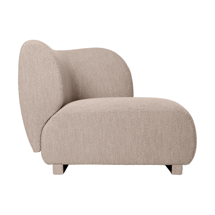 Rico sofa modul armrest R Soft Bouclé, Natural Ferm Living