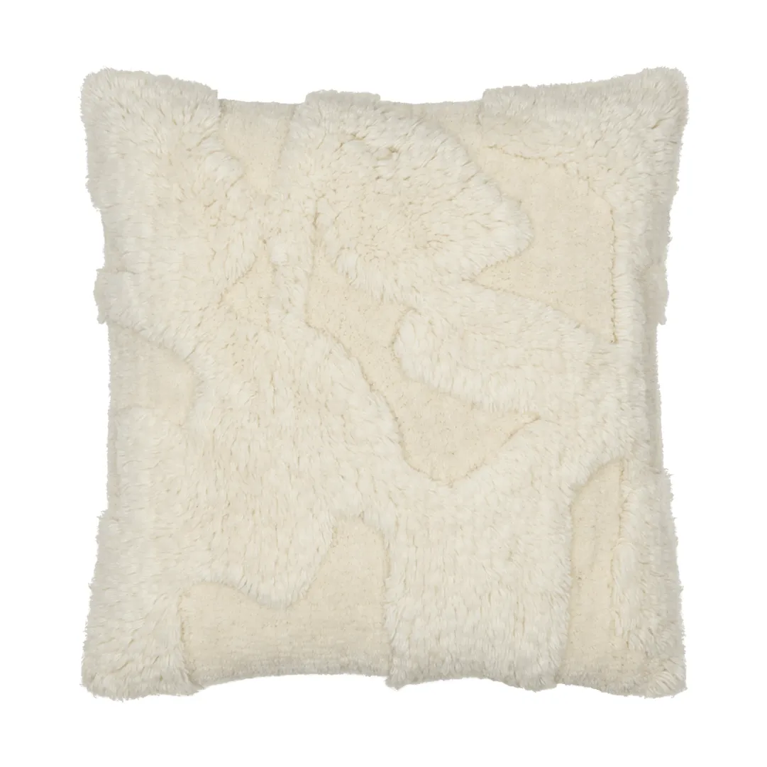 Rime tuftet pute, Off-white, 50x50 cm Ferm Living