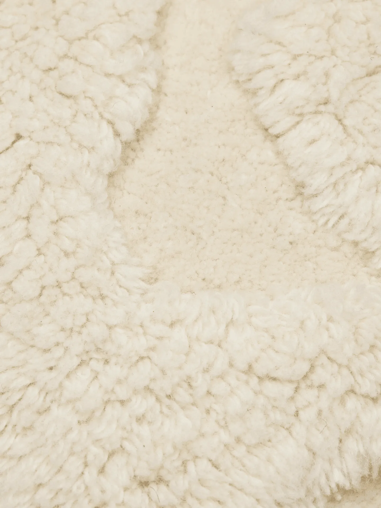 Rime tuftet pute, Off-white, 50x50 cm Ferm Living