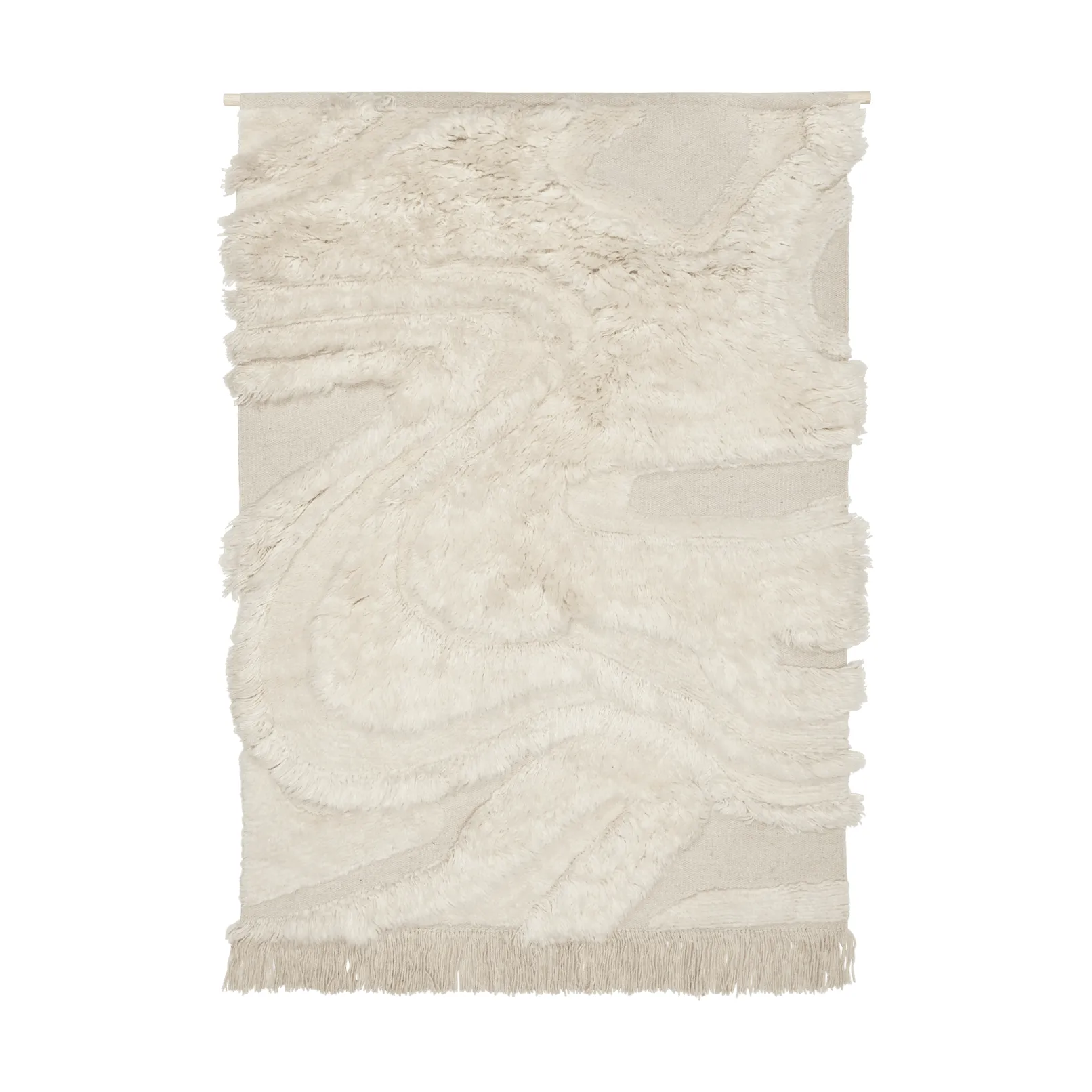 Rime veggteppe, Off-white, 110x145 cm Ferm Living