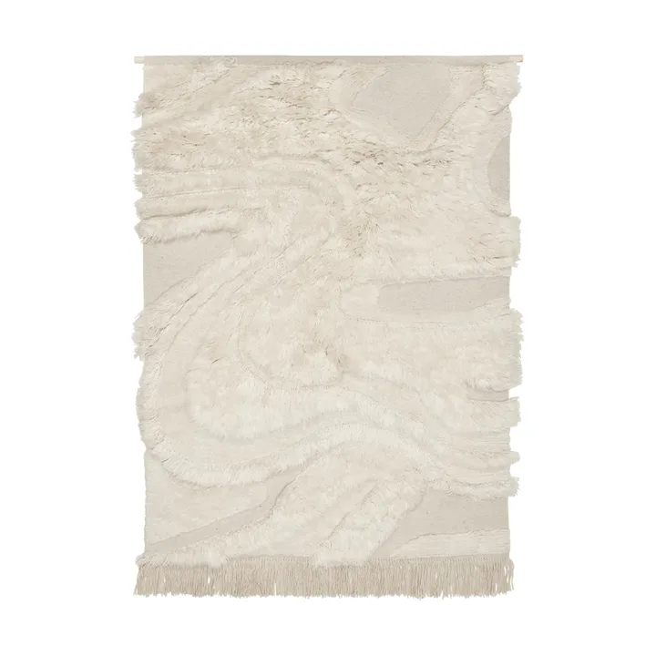 Rime veggteppe - Off-white, 110x145 cm - Ferm Living