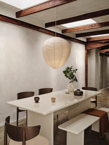 Rink benk 140 cm - Eggshell - Ferm Living