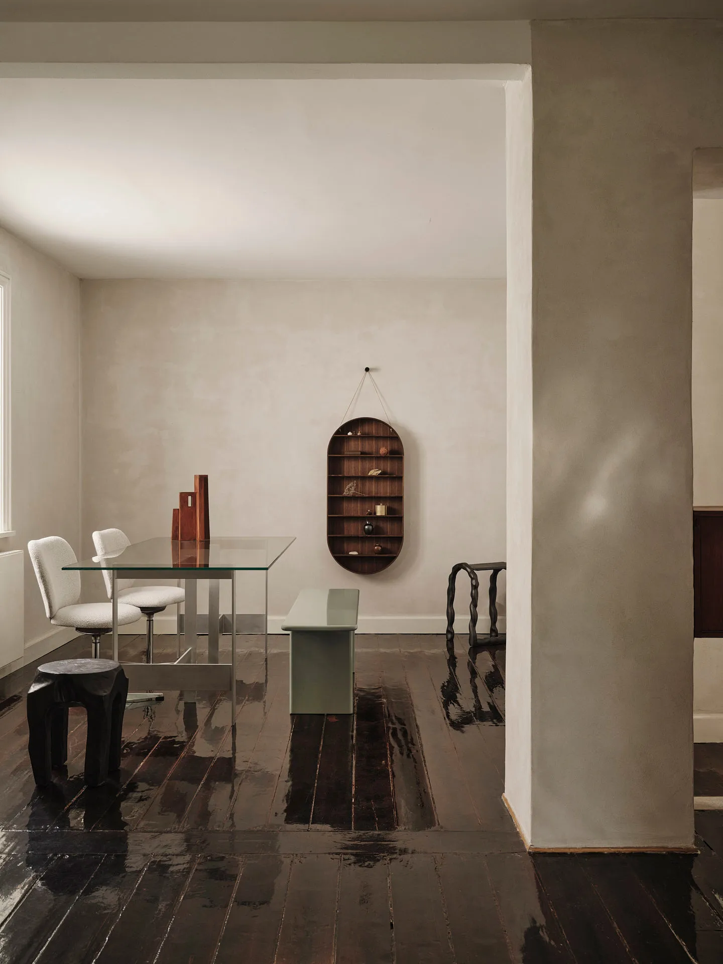 Rink benk 140 cm, Tea green Ferm Living