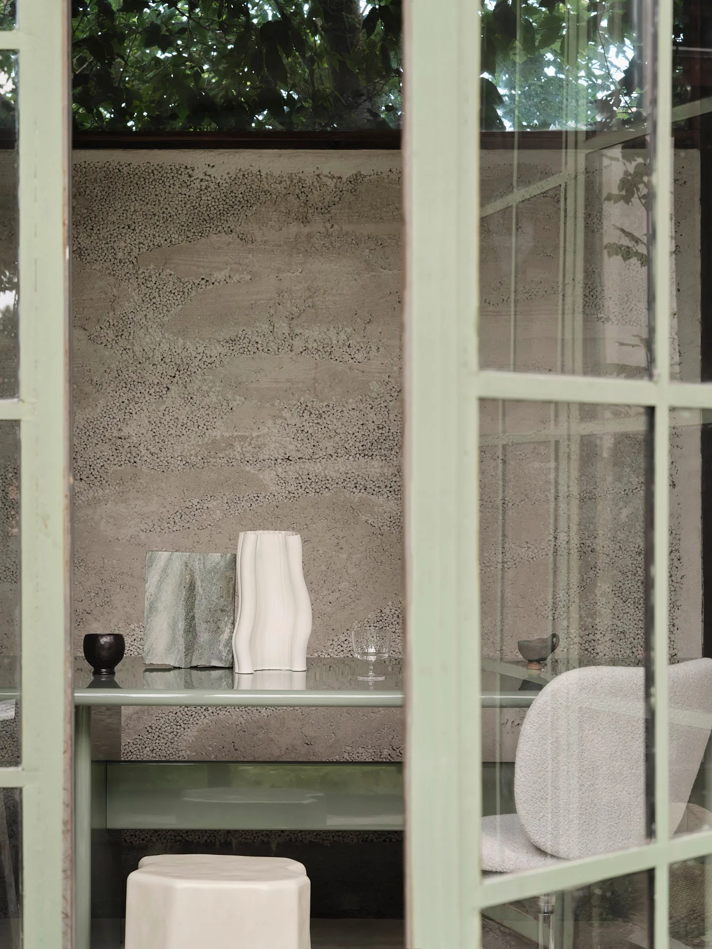 Rink spisebord large 240 x 90 x 74 cm, Tea green Ferm Living