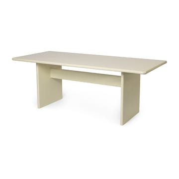 Rink spisebord small 200 x 90 x 74 cm - Eggshell - Ferm Living