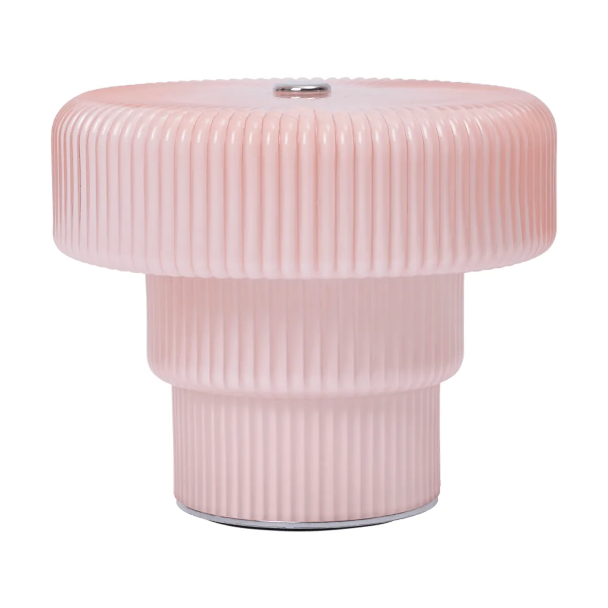 Ripple bærbar bordlampe, Pale rose, 10 cm Ferm Living