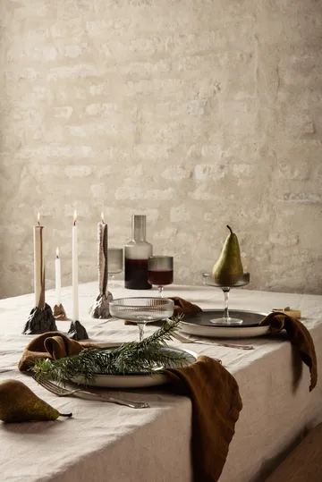 Ripple champagneglass 2-pakning - klar - Ferm Living