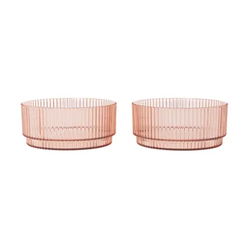 Ripple kids bolle - Blush, 2-pakning - Ferm Living