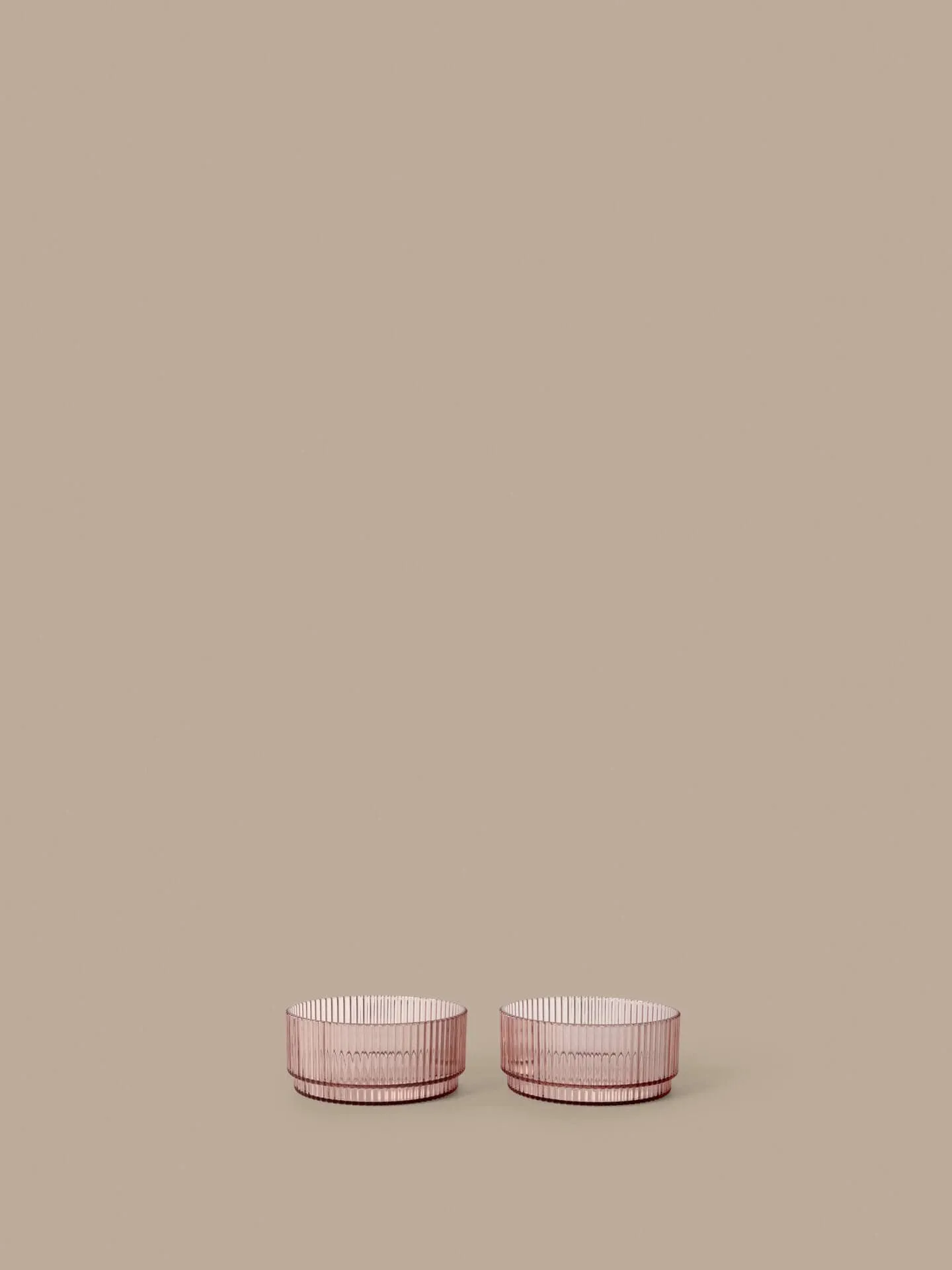 Ripple kids bolle, Blush, 2-pakning Ferm Living